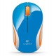 Logitech Wireless Mini Mouse M187 Azul