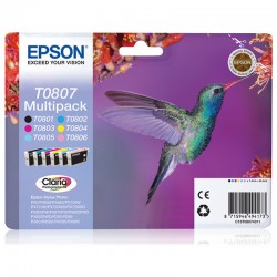 Epson T0807 Multipack 6 Colores