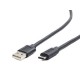 Cable USB 2.0 AM/CM 1m