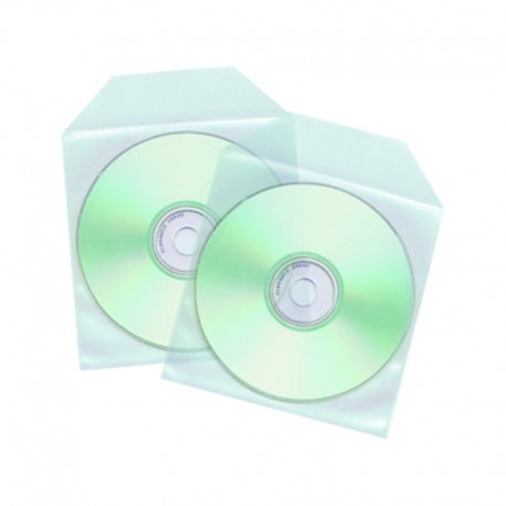 Sobre Plástico para CD Pack 100