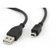 Cable AM a MINI USB 5P USB 2.0, de 1.8 Metros