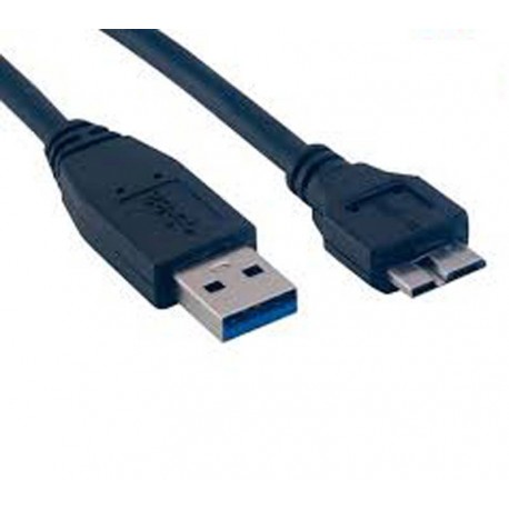 Cable USB 3.0 A/M a Micro USB Tipo B 1.8 Metros.