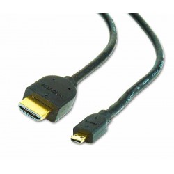 Cable HDMI a Micro HDMI, 1.8Metros, Gold BULK