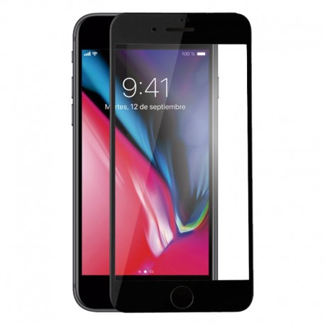 Cristal Templado iPhone 7 Negro