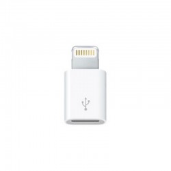 Adaptador Micro USB a Lighthing 3GO A200 - De Micro USB Hembra a Lighthing Macho - 8 PIN - Blanco