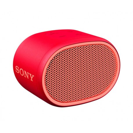 Altavoz SONY Inalámbrico Bluetooth Aux Micrófono Extra Bass y Resistente al Agua Rojo