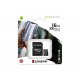 Kingston Canvas Select Plus MicroSD 16GB + Adaptador