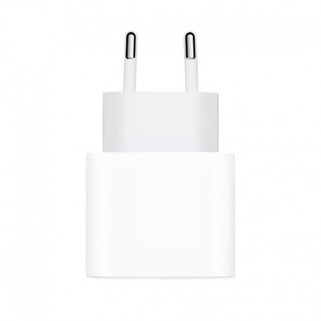 Apple Adaptador de Corriente USB-C 20W - Carga rapida Blanco