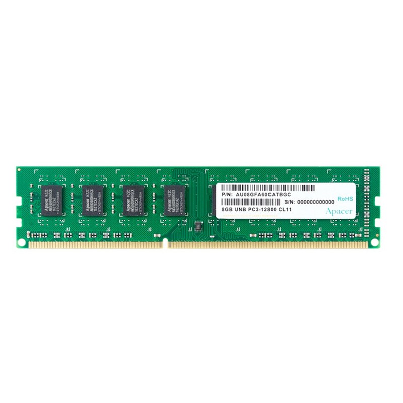 Honesto Turismo vena Memoria Apacer DDR3 1600MHz PC3-12800 8GB CL11