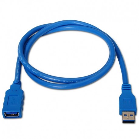 Alargador USB 3.0 A/M-A/H 1M AISENS