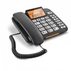 Teléfono Gigaset DL580/ Negro