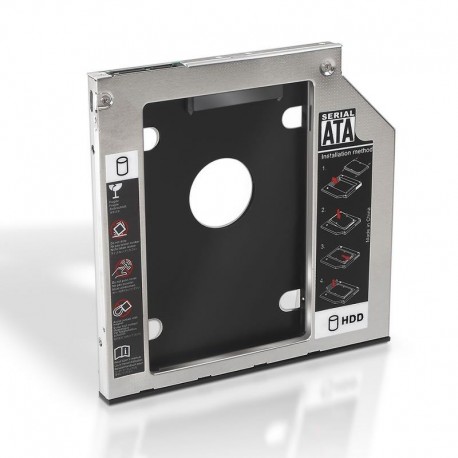 Adaptador Aisens A129-0151 para 1x discos duros de 2.5" 9.5mm
