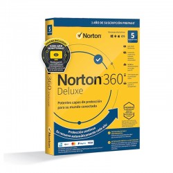 Norton 360 Deluxe 50GB ES 1 Usuario 5 Dispositivos - 1 Año 