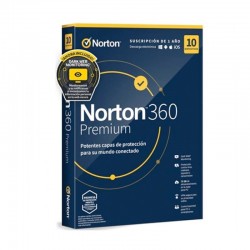 Norton 360 Premium 75GB ES 1 Usuario 10 Dispositivos - 1 Año 