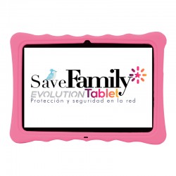 Tablet SaveFamily Evolution 10" 2GB/32GB Android 9 GPS Wifi Rosa