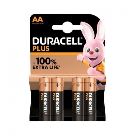 40 piles LR06 AA (10 blisters) Duracell Plus R06 AA