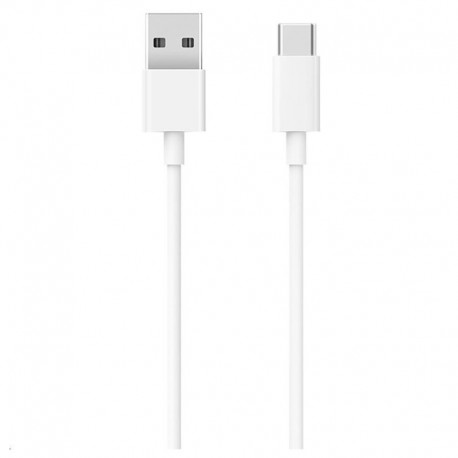 Xiaomi Cable USB-C/ USB Tipo-C Macho - USB Macho/ 1m/ Blanco