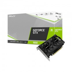 Tarjeta gráfica PNY GeForce GTX 1650 Dual Fan 4GB GDDR6