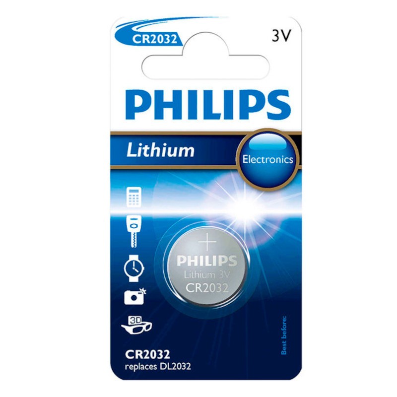 Pila Boton Cr2032 Blister X 5-lithium 3v- Balanza-bios-etc