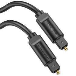 Cable de Audio de Fibra óptica Vention BAEBG 1.5m Negro