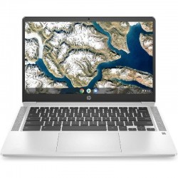 Portátil HP ChromeBook 14A-NA0023NS Intel Celeron N4120/ 4GB/ 64GB eMMC/ 14"/ Chrome OS