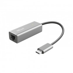 Adaptador Trust Gigabit USB-C a RJ-45