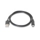 Cable USB 2.0 Aisens A107-0052 // USB Tipo-C Macho - USB Macho // 2m Negro