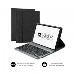 Funda con Teclado Subblim KeyTab Pro BT para Tablets Samsung Galaxy A8 X200/205 Negra