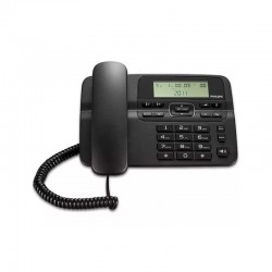 Teléfono de sobremesa para mayores Philips M20B/00 Negro