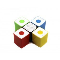 Coolbox Altavoz Cube Mini Bluetooth Amarillo