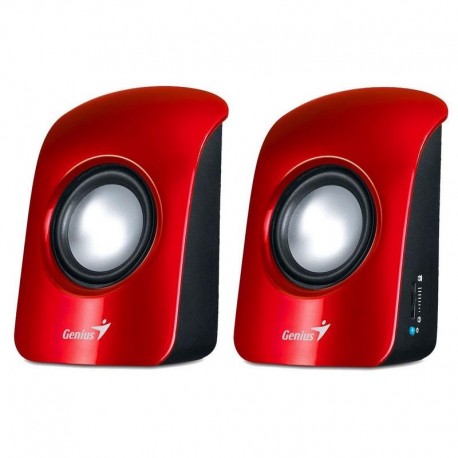 Genius Stereo Speakers SP-U115 Rojo